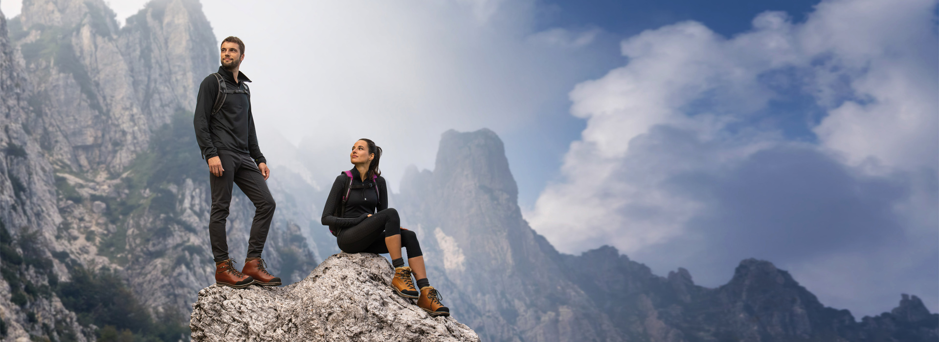 Norwegian hiking store boots