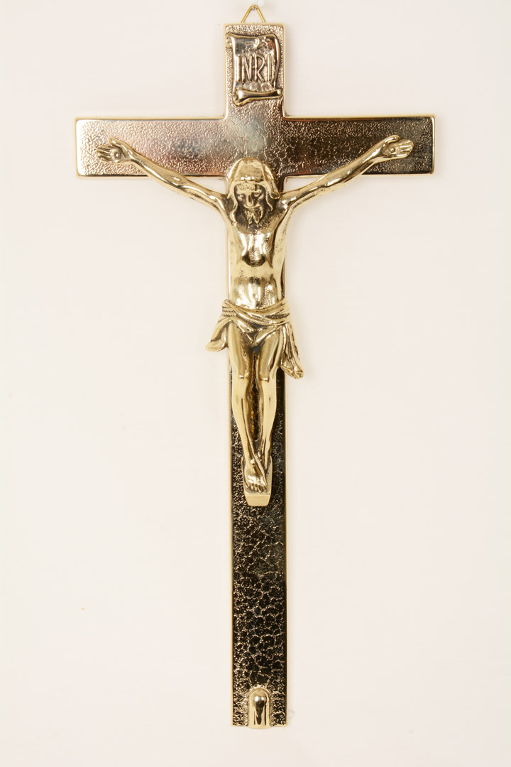 Croce da parete in metallo