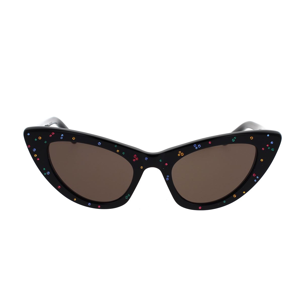 Yves Saint Laurent - New Wave SL 213 Lily Sunglasses with Triangular Frame  - White - Saint Laurent Eyewear - Avvenice