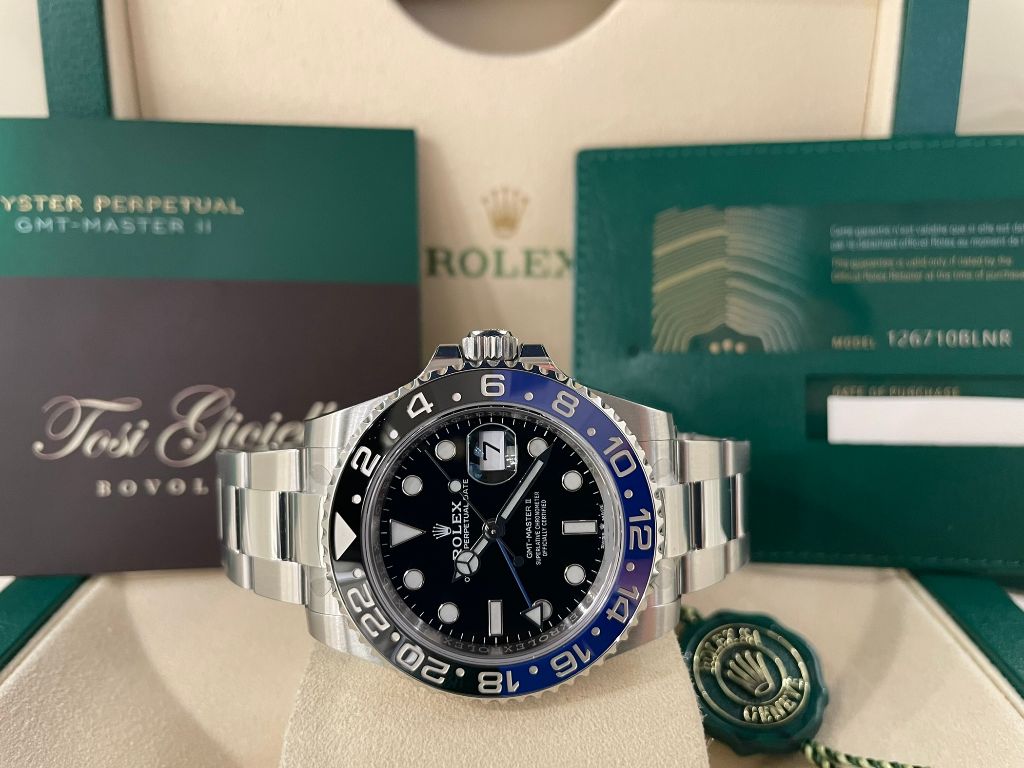 ROLEX GMT MASTER II 126710 BLNR