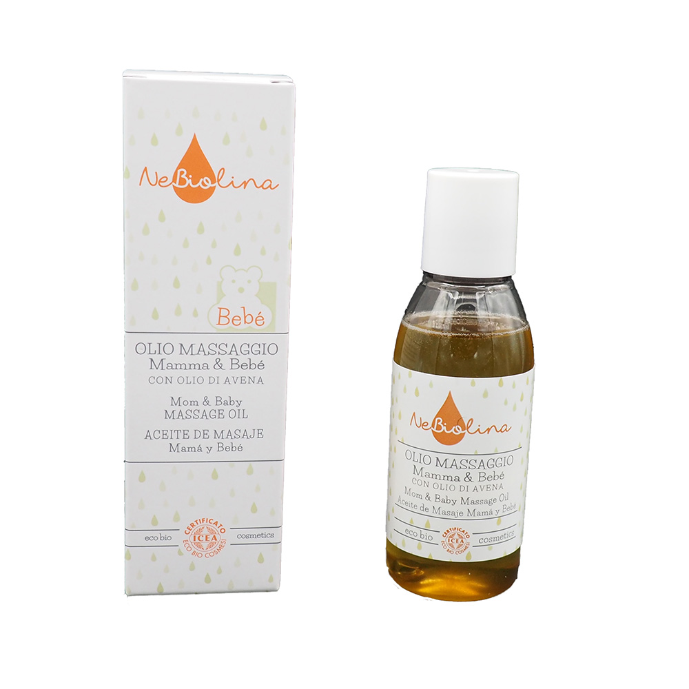 olio massaggio mamma e bebè