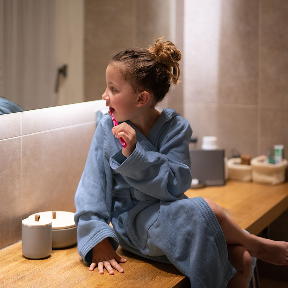 Accappatoio bambini Sport - Denim 