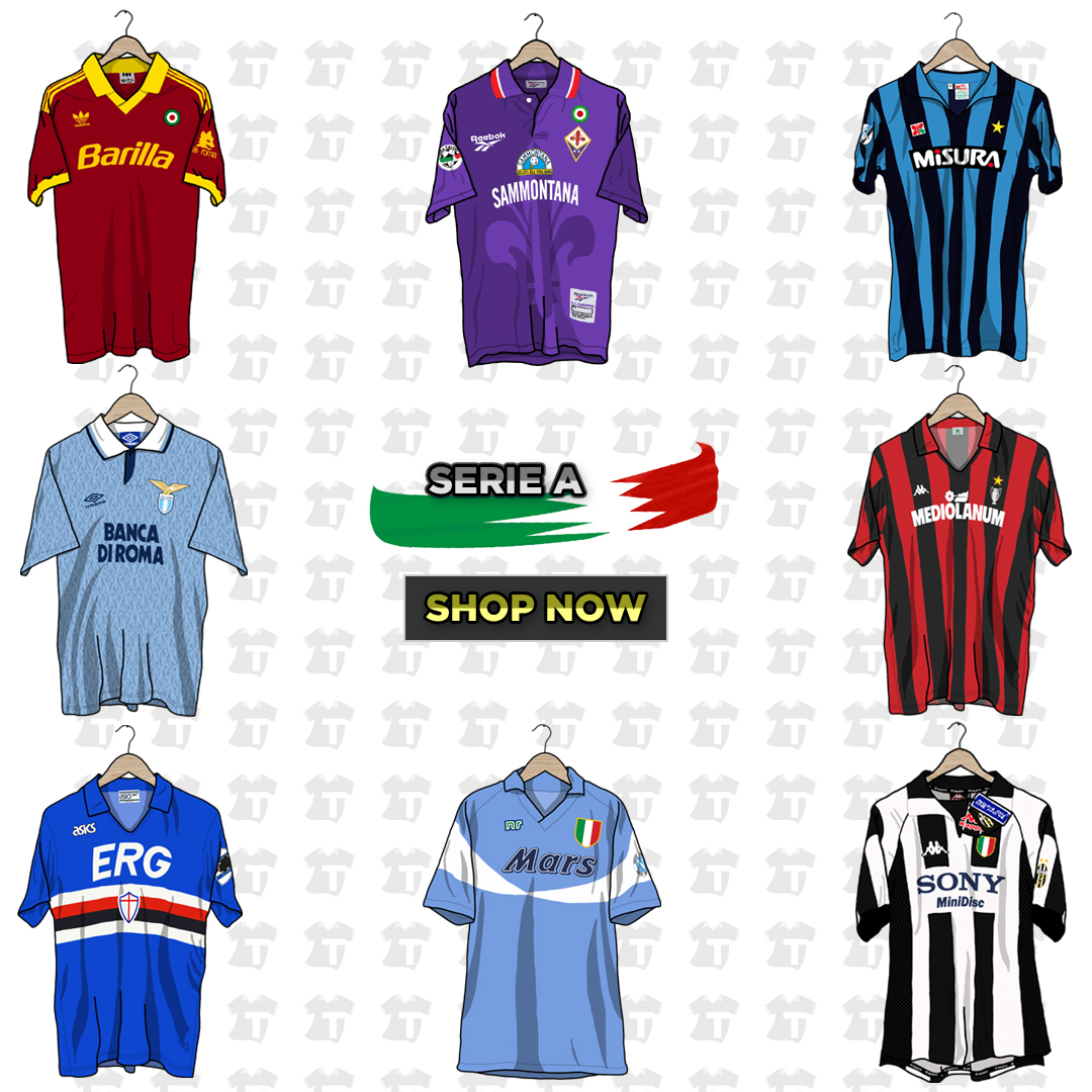 Vintage Football Shirts - Classic Football Shirts - Retro Vintage Kits