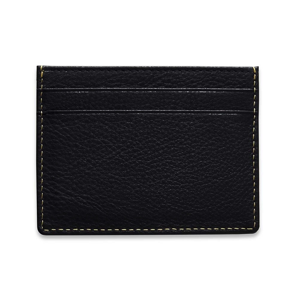 IUTER Porta Schede Card Holder Leather Black 