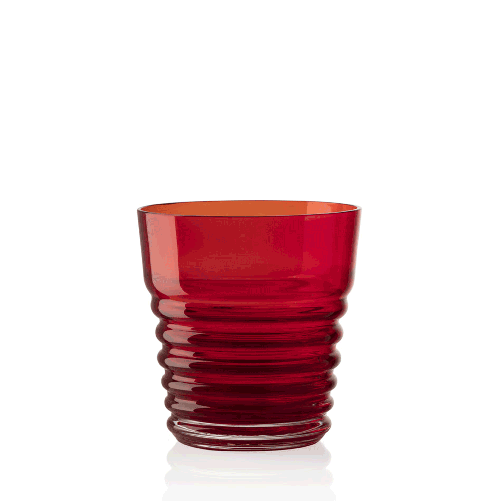 Bicchiere Tumbler Whisky Basso, NasonMoretti Met, Vetro di Murano