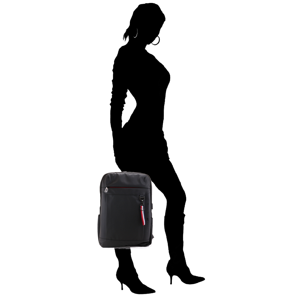 Zaino Beverly Hills Polo Club PORTLAND BH-1553 NERO