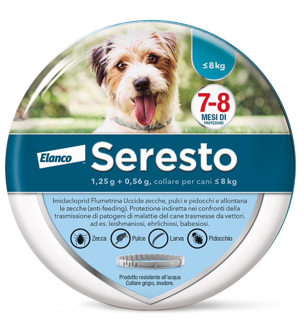 Bayer - Seresto - Cane - Fino a 8 kg