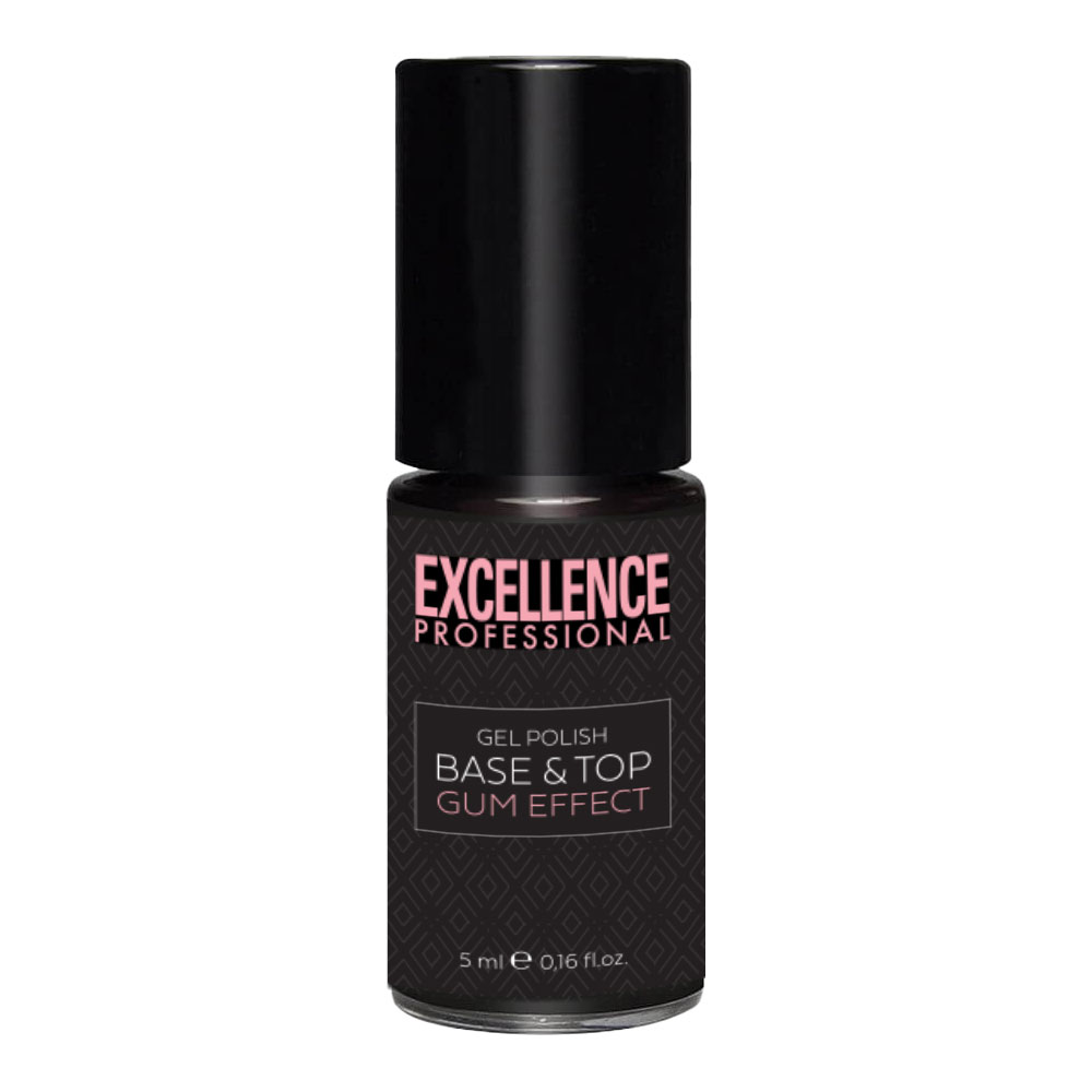 Gel Polish Color Base&Top Gum Effect 3 in 1