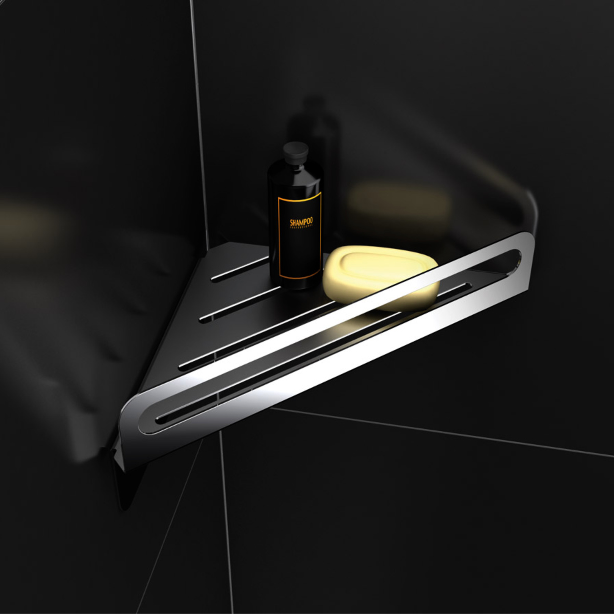 SANDEGOO Étagère De Douche D'angle Réglable à 4 Niveaux Pour étagères Intérieures, Salle De Bain, Baignoire, Shampooing, étagère De Rangement, En Acier Inoxydable, 101,6 à 304,8 Cm