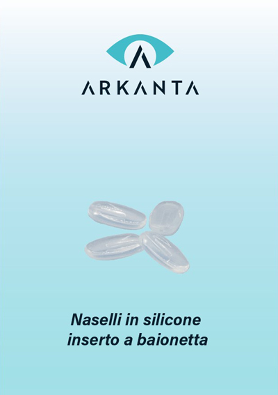 Naselli in silicone con inserto a baionetta