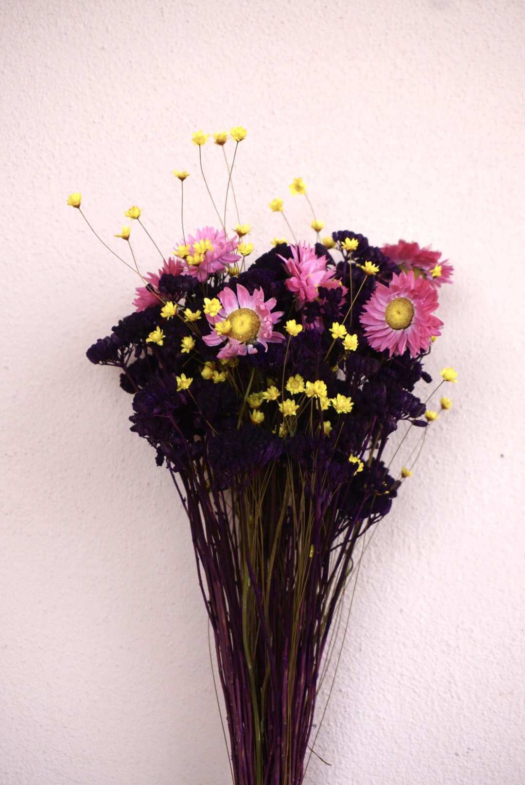 Bouquet di Fiori Secchi con Biglietto