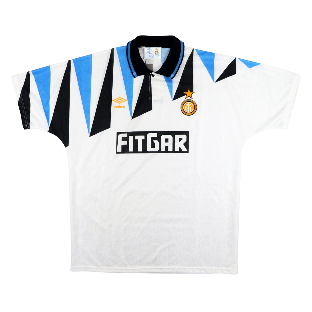 1995-96 Inter Maglia Umbro Pirelli Bambino Nuova