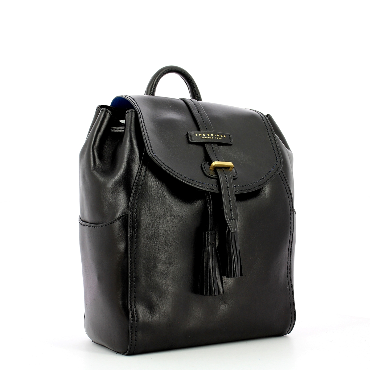 The Bridge Zaino Donna Zaino M Florentin 30 04341701 30 Nero Abb. Oro