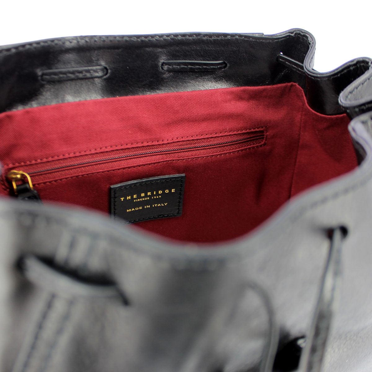 The Bridge Zaino Donna Zaino M Florentin 30 04341701 30 Nero Abb. Oro