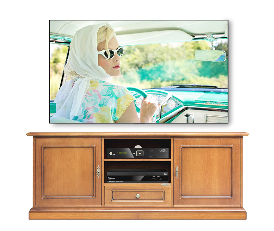 mobile porta tv basso, porta tv basso, porta tv per soggiorno, mobile in legno, mobile tv in legno