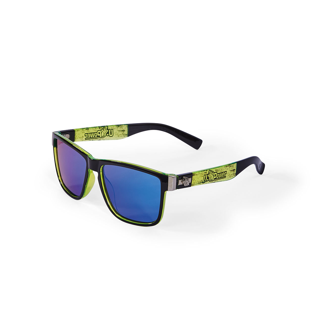 Lunette De Soleil Carré Pour Homme Avec Bras doré 