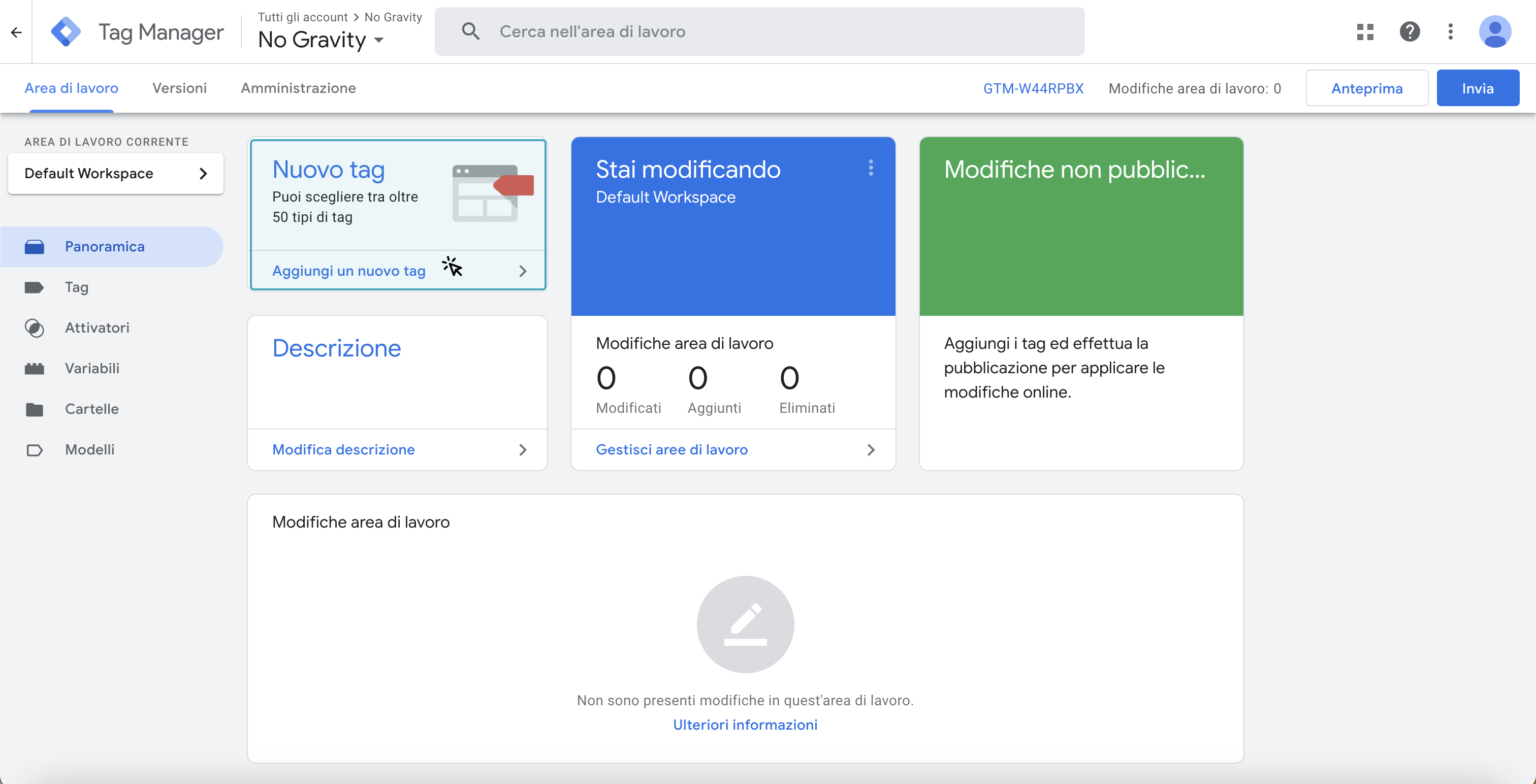 come creare un tag su google tag manager