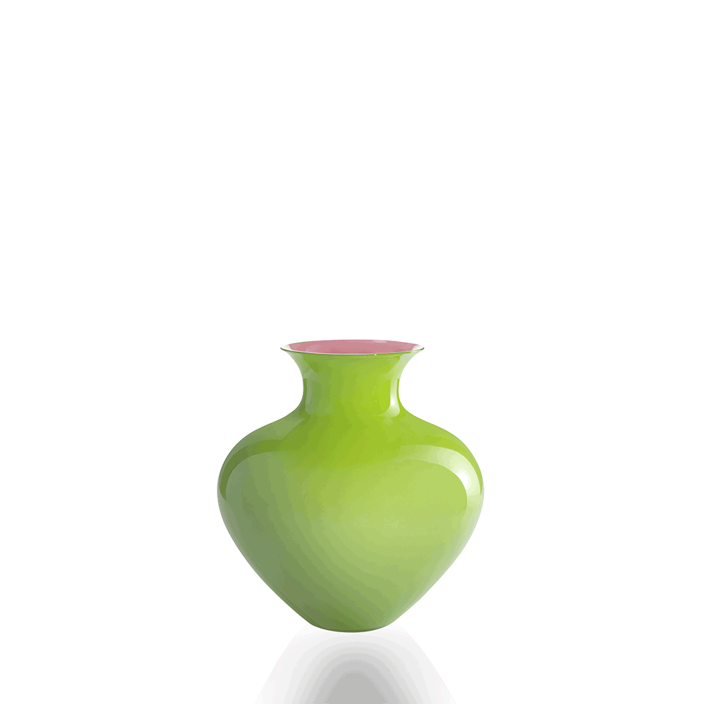 Vaso Miniantares Verde, NasonMoretti vetro di Murano