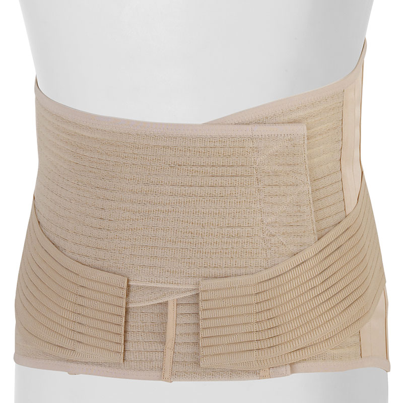 MAXIMO/35-CORSETTO SEMIRIGIDO VELCRO NUDO  