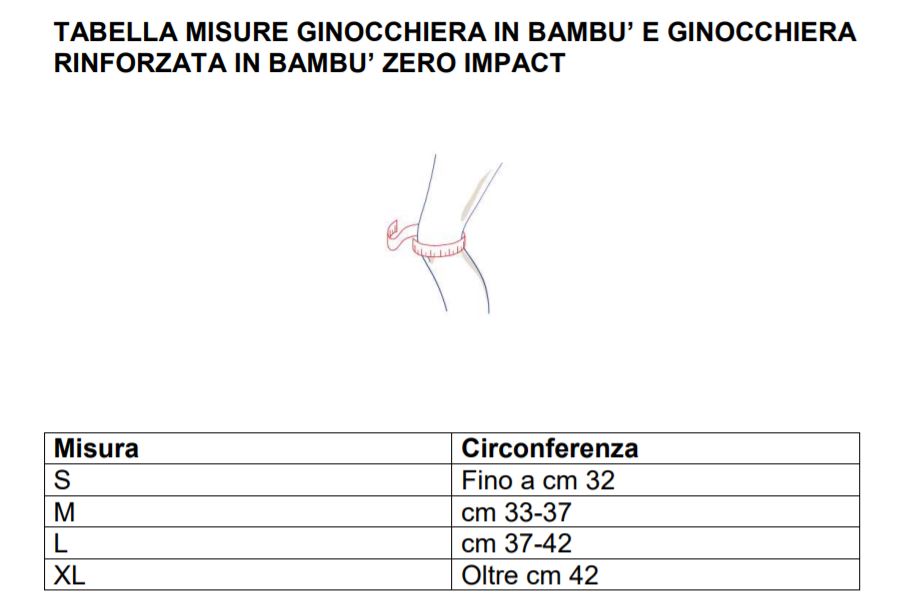 ZEROIMPACT GINOCCHIERA  NEROVERDE