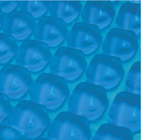 CUSCINO ANTIDECUBITO IN GEL DI POLIURETANO GELSIT