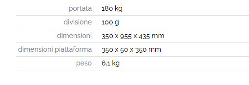 Bilancia pesa persone digitale a colonna SECA 719
