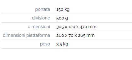 Bilancia pesa persone meccanica da terra SECA 762