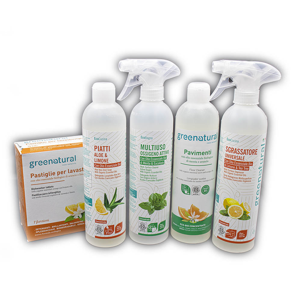 kit pulizia ecobio greenatural