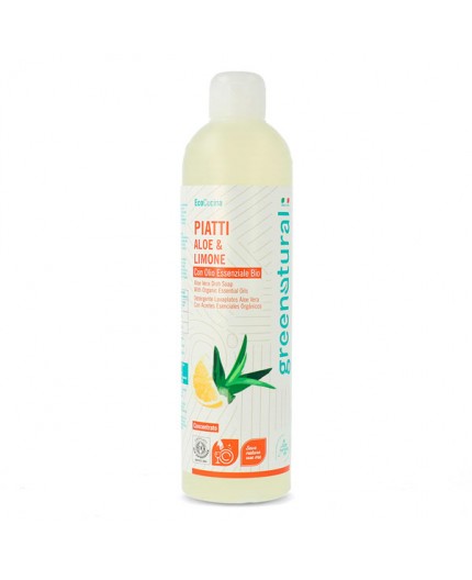 piatti e stoviglie ecobio aloe e limone greenatural