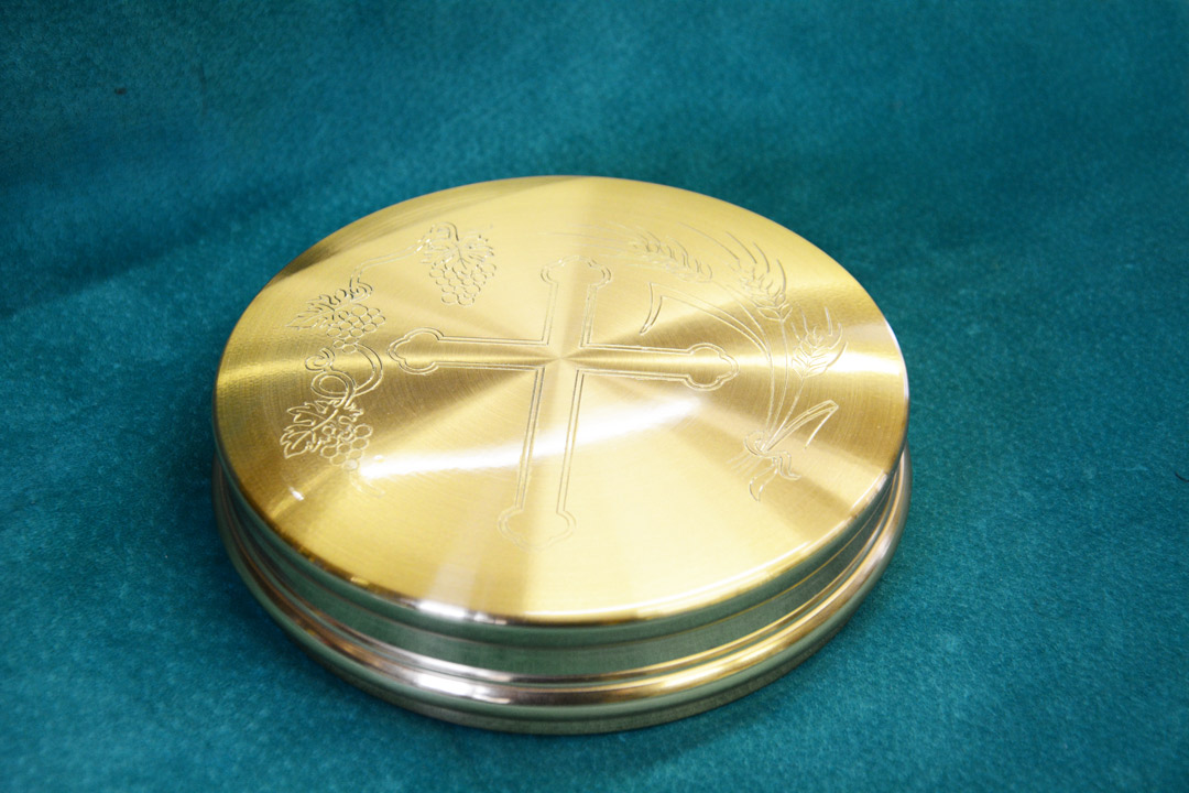 Teca Eucaristica Dorata LOS1526