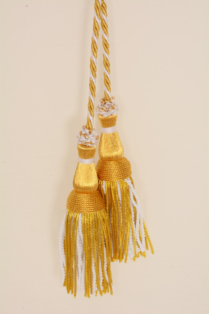 Cingolo Sacerdotale bianco-oro 255