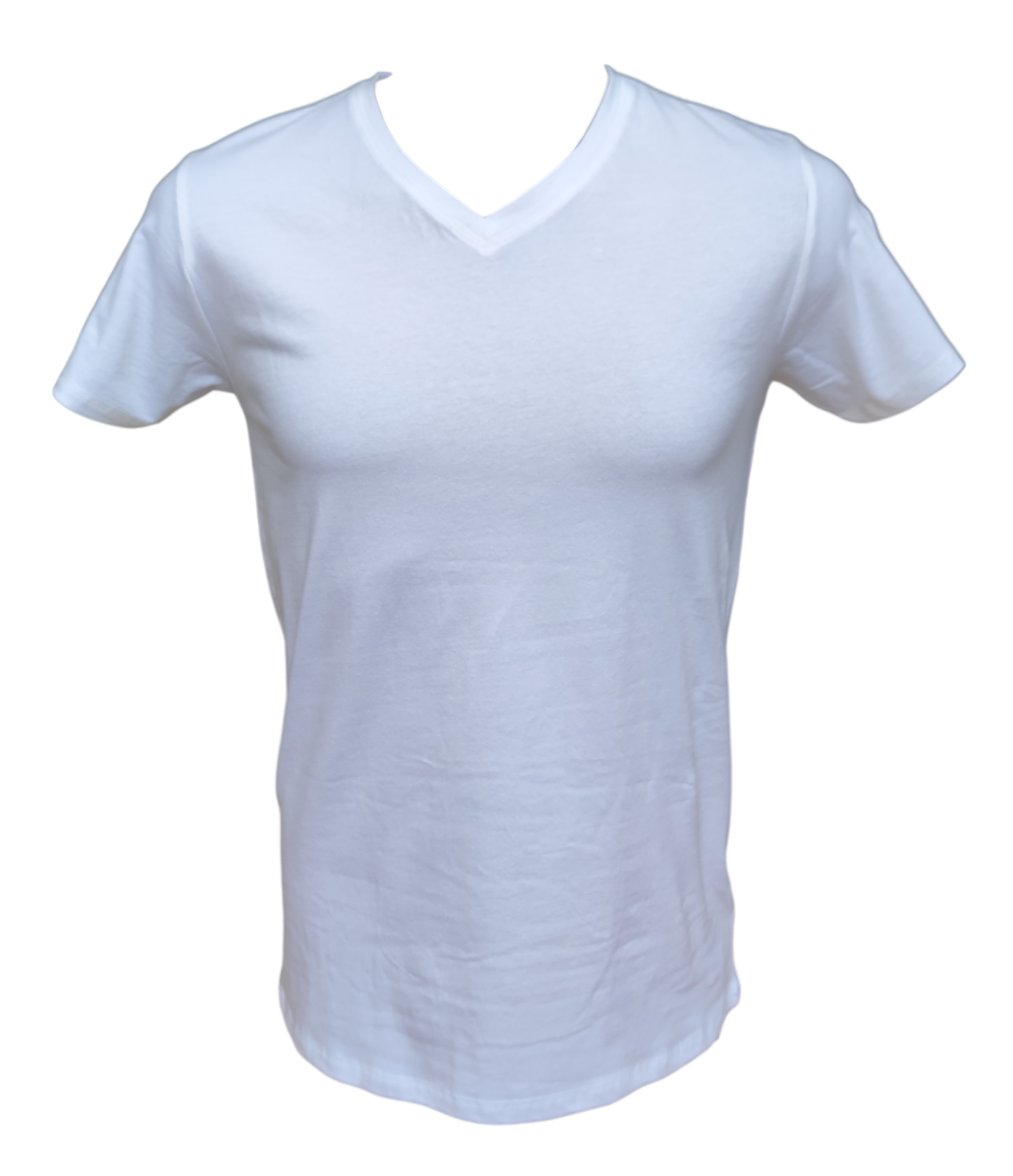 Maglia cotone uomo, senza manica - color bianco - Abbigliamento e