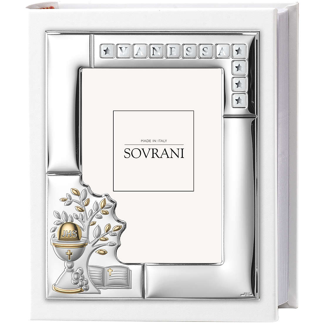 Album Fotografico Comunione 20x25 Cm - 60 Pagine - Cartoncino Bianco - Fatto In Italia - Foto 11