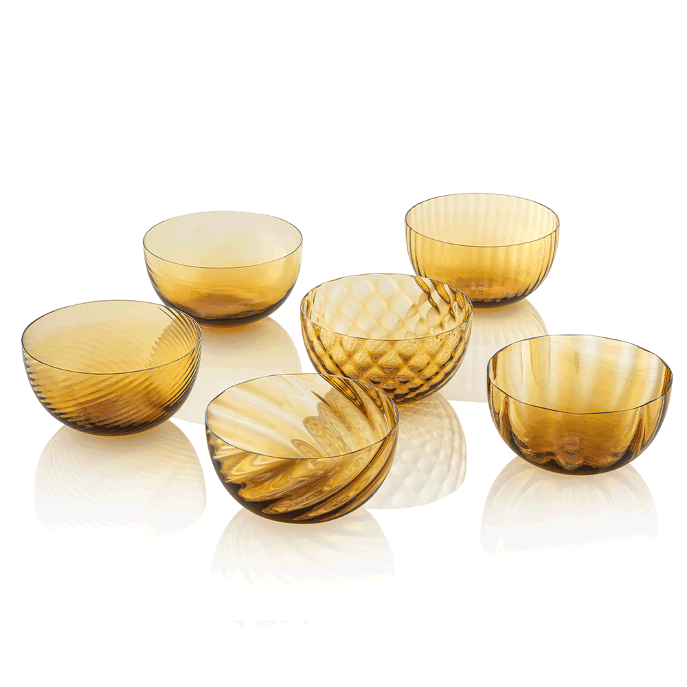 Masonmoretti Idra Bowl Lente Amber