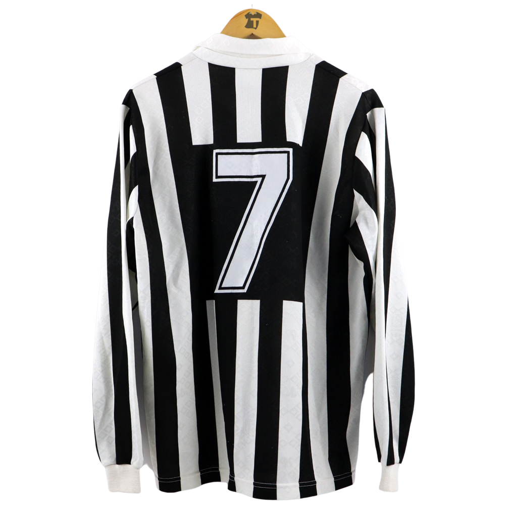 1992-93 Juventus Maglia #7 Di canio Kappa Danone Match Worn