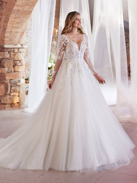 Maniche cheap abito sposa