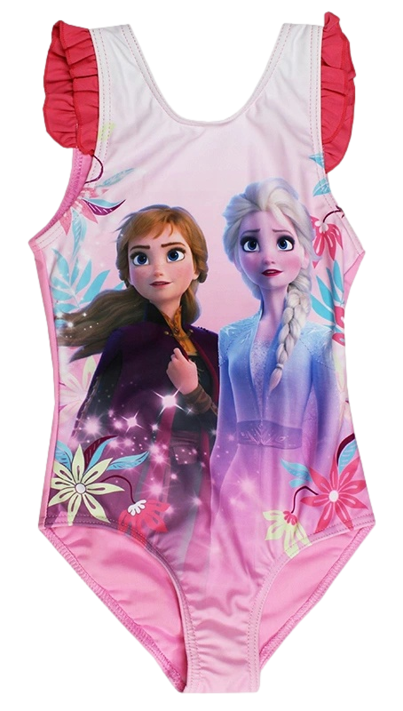 Costume intero bambina Frozen - Disney Colore Azzurro Taglia 3 - 4