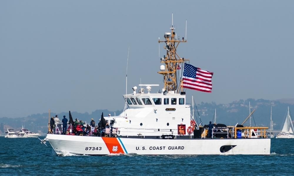 US Coast Guard ship