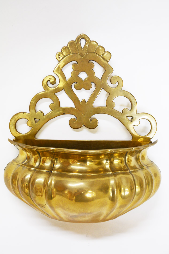 Acquasantiera in ottone STI298