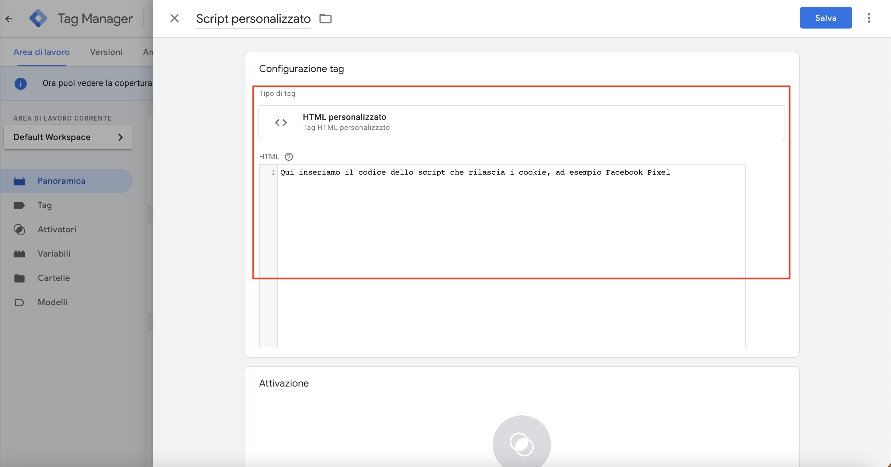 google consent mode e cookie attivazione consensi