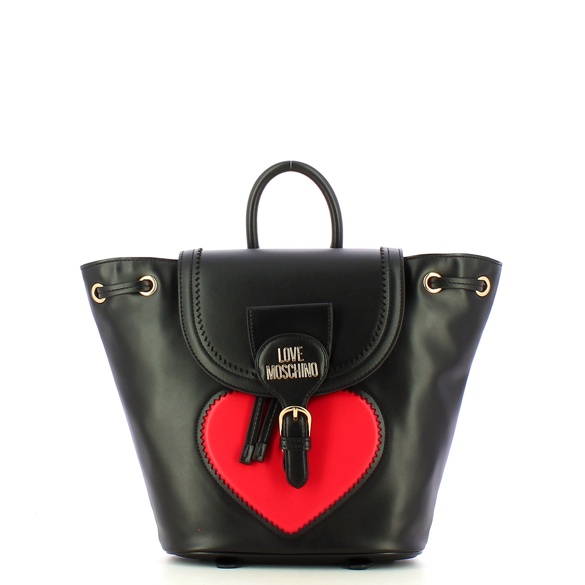 borsa pu nero moschino