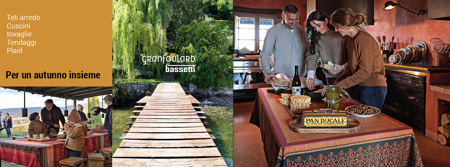 Granfoulard Bassetti - Trasforma la tua casa con gusto