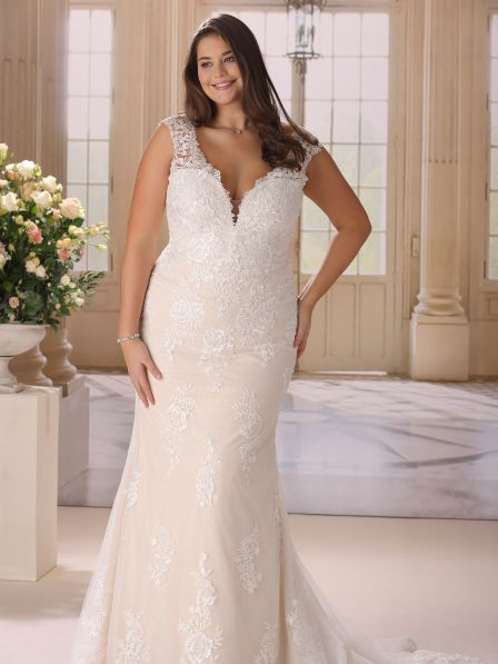 Vestiti da cheap sposa curvy