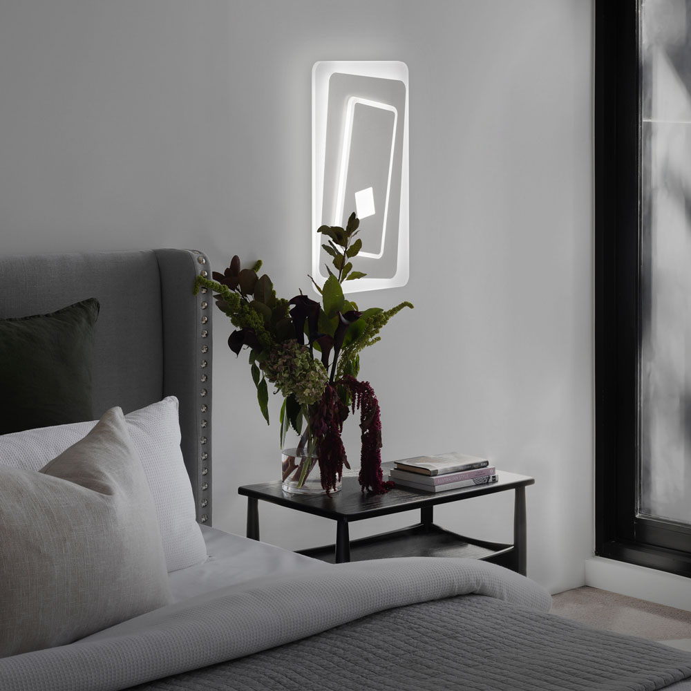 BRIGHTON M PLAFONIERA BIANCO 60W 3000K - 4000K
