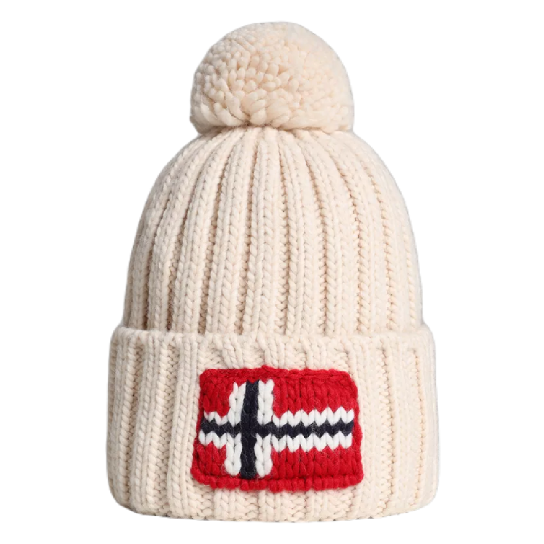 Hat Napapijri  N0YGSE 002 BRIGHT WHITE