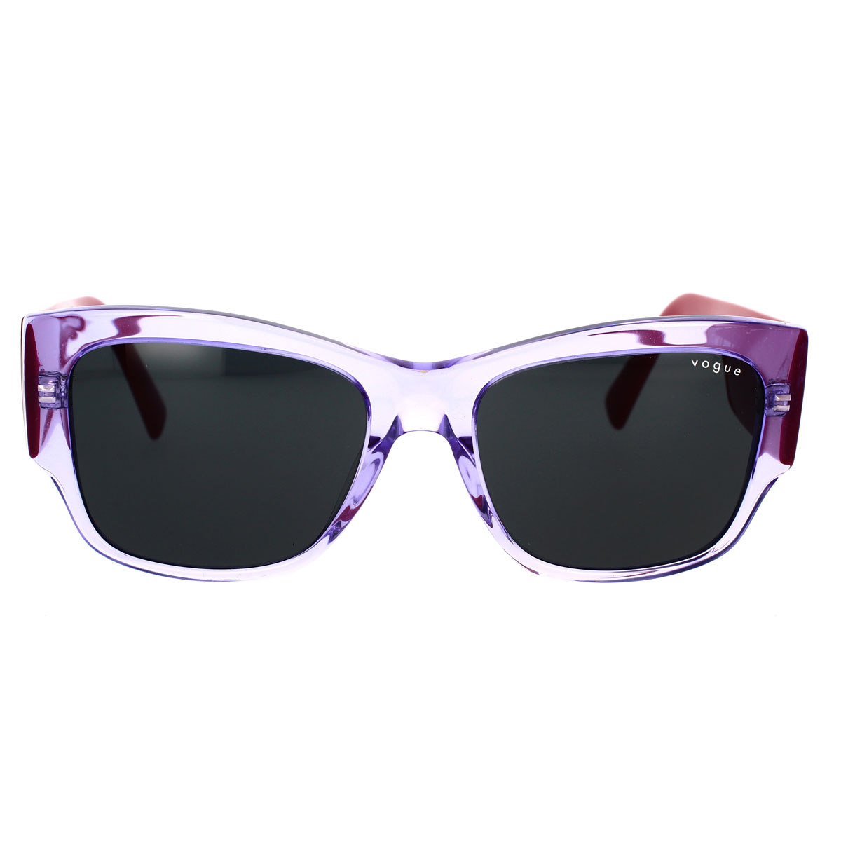 Óculos de Sol Feminino Vogue VO5462S W44/11 Preto Com Lentes Cinza e Hastes  Largas - Óculos de Sol Feminino Vogue VO5462S W44/11 Preto Com Lentes Cinza  e Hastes Largas - VOGUE