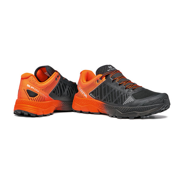 Scarpa Spin Ultra GTX Orange Fluo Black Zapatillas de trail hombre :  Snowleader