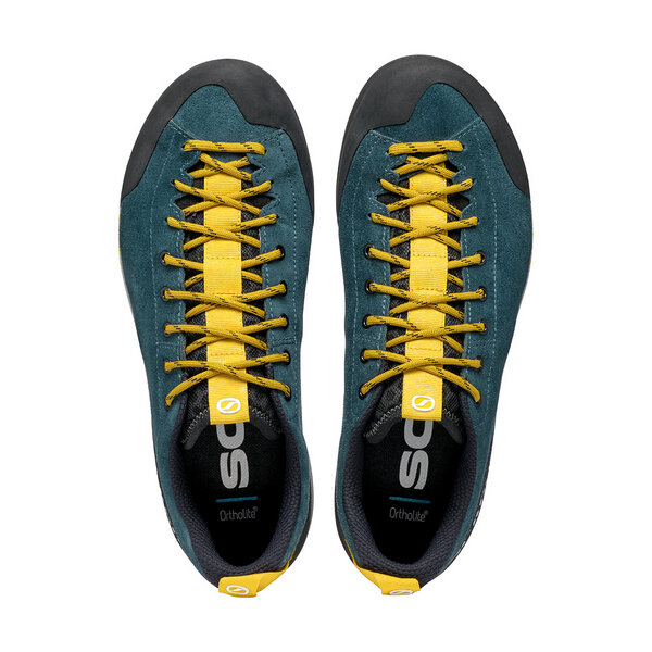 Scarpa Gecko approach shoe Petrol-Mustard - Scarpa shop