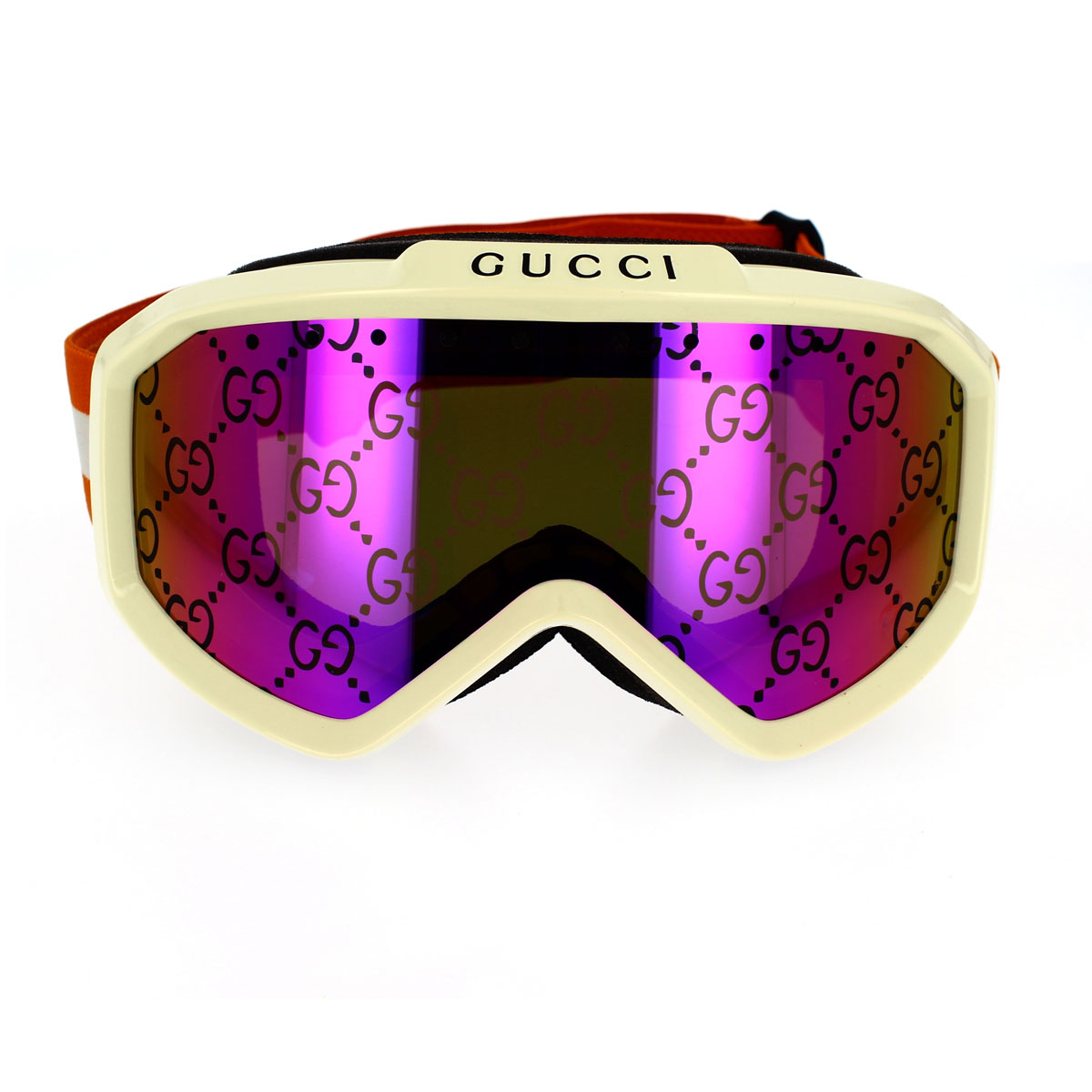 GUCCI: Masque de ski - Ivoir  Lunettes De Soleil Gucci GG1210S Maschera da  Sci Mountain Leisure en ligne sur