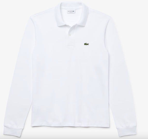 LACOSTE POLO A MANICA LUNGA